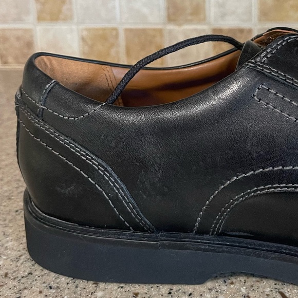 Clark’s Malwood Men’s Leather Lace Up Shoes in Black Size 12 M - Picture 12 of 12